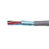 Alpha Wire Alpha Essentials Communication & Control Control Cable 3 Cores 22 AWG Screened Flame Retardant Grey 2403C SL001