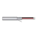 Alpha Wire Alpha Essentials Communication & Control Multi-Core Industrial Cable, 2 Cores 0.81mm² 18 AWG Screened 2422C SL001