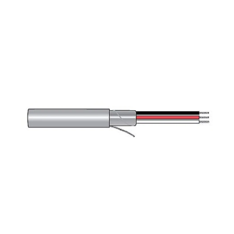 Alpha Wire Alpha Essentials Communication & Control Multi-Core Industrial Cable, 2 Cores 0.81mm² 18 AWG Screened 2422C SL001