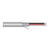 Alpha Wire Alpha Essentials Communication & Control Multi-Core Industrial Cable, 2 Cores 0.81mm² 18 AWG Screened 2422C SL001