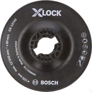 Bosch Backing Pad X-Lock Backing Pad for Use with Coated Abrasives On Angle Grinders 2608601716