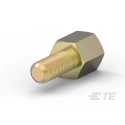 TE Connectivity AMPLIMITE Series Female Black Steel Screw Lock for Use With All Plastic Right Angle Connectors 5207953-2