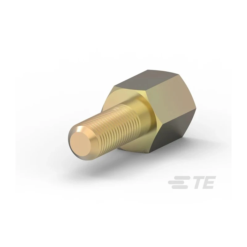 TE Connectivity AMPLIMITE Series Female Black Steel Screw Lock for Use With All Plastic Right Angle Connectors 5207953-2