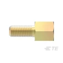 TE Connectivity AMPLIMITE Series Female Black Steel Screw Lock for Use With All Plastic Right Angle Connectors 5207953-2