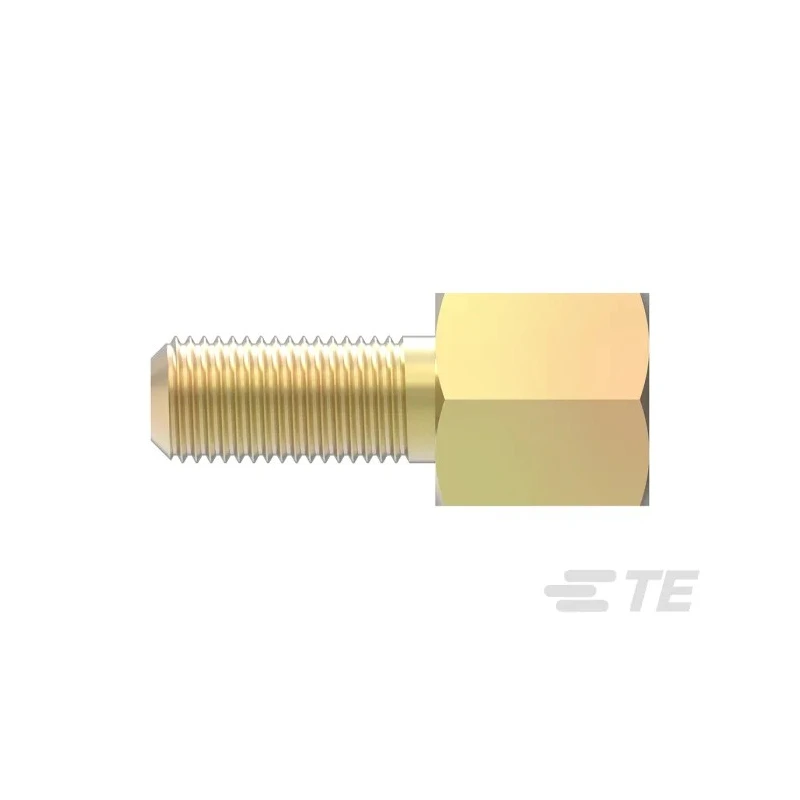 TE Connectivity AMPLIMITE Series Female Black Steel Screw Lock for Use With All Plastic Right Angle Connectors 5207953-2