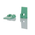Deutsch Automotive Connector Accessory Polybutylene Terephthalate Male 2 Way Wedge Lock for DT Series 2 Way Receptacle W2P