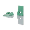 Deutsch Automotive Connector Accessory Polybutylene Terephthalate Male 2 Way Wedge Lock for DT Series 2 Way Receptacle W2P