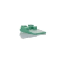 Deutsch Automotive Connector Accessory Polybutylene Terephthalate Male 2 Way Wedge Lock for DT Series 2 Way Receptacle W2P