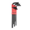 Bondhus 9 Piece L Metric Hex Key Set Black Steel Ball End Hex Sizes 1.5 to 10 mm BLX9MM