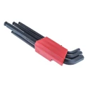 Bondhus 9 Piece L Metric Hex Key Set Black Steel Ball End Hex Sizes 1.5 to 10 mm BLX9MM