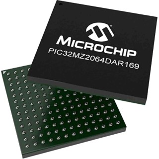Microchip 32 bit MIPS32 MicroAptiv PIC32MZ Microcontroller 200 MHz, 2048kB Flash, 169-Pin LFBGA PIC32MZ2064DAR169-I/6J