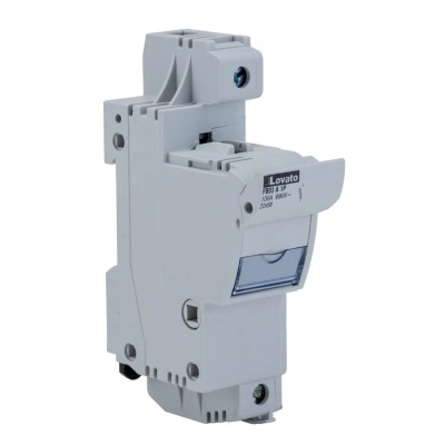 Lovato Electric 100A Base Mount Fuse Holder 1P-Pole for 22 x 58 mm, 690V AC FB03A1P