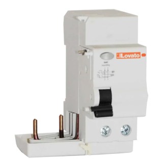 Lovato Electric Residual Current Circuit Breaker 63A 2-Pole 30mA Type A 230V AC 400V AC P1RA