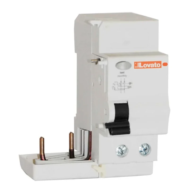 Lovato Electric Residual Current Circuit Breaker 63A 2-Pole 30mA Type A 230V AC 400V AC P1RA