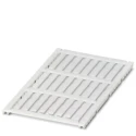 Phoenix Contact Panel Marker, White Polycarbonate, 30 mm Length, 5 mm Width, 24 Labels, Model 0801505