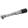 Facom Click Torque Wrench 1 To 5 Nm, 1/4 in Square Drive, Chrome Vanadium Steel, 197mm Overall R.306-5