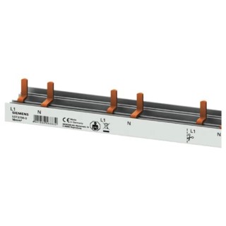 Siemens Copper SENTRON 1 Phase Busbar 230 V 63A 2 Poles 17 Modules 5ST3786-0