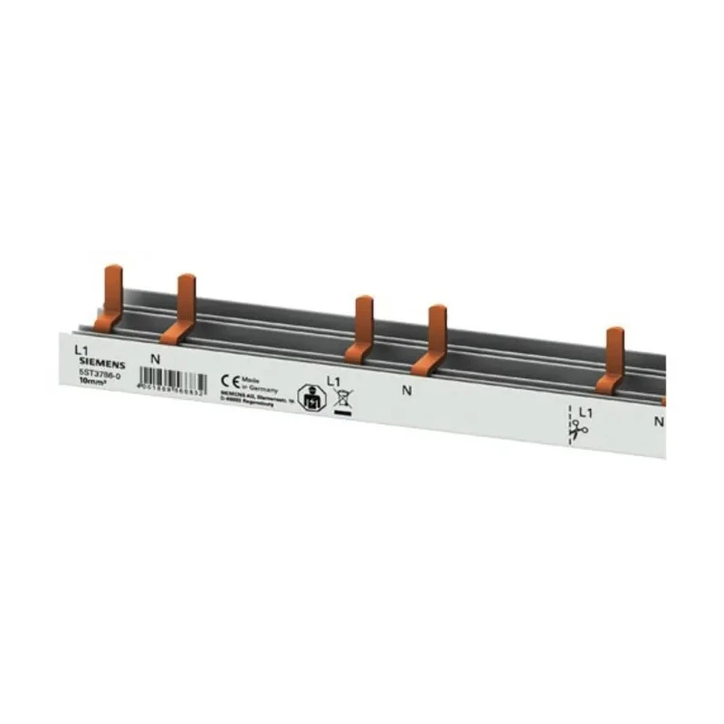 Siemens Copper SENTRON 1 Phase Busbar 230 V 63A 2 Poles 17 Modules 5ST3786-0