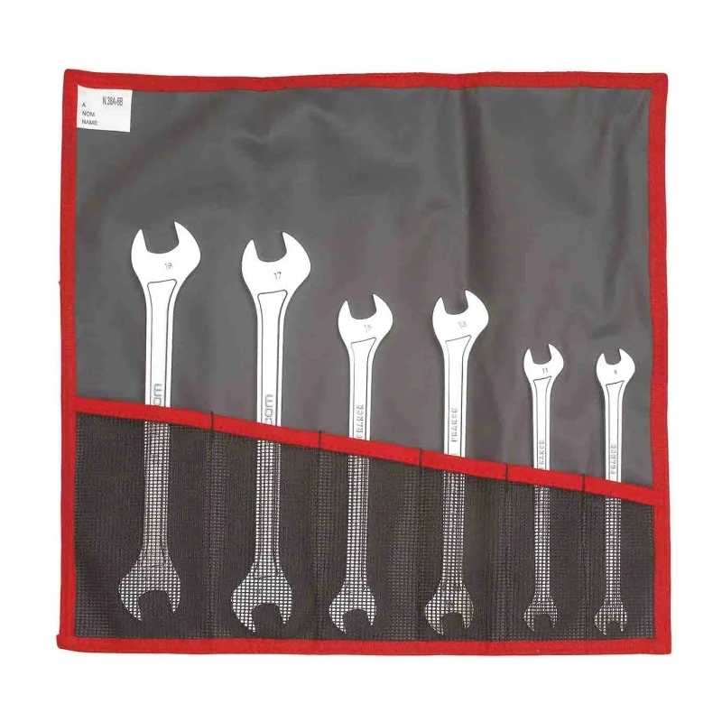 Facom 8-Piece Spanner Set Sizes 6x7, 8x9, 10x11, 12x13, 14x15, 16x17, 18x19, 22x24 mm 31.JE8T