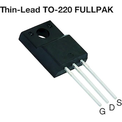 Vishay E N-Channel Power MOSFET 12A 600V Enhancement 3-Pin TO-220 SIHA100N60E-GE3