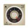 Omron DIN Rail, Panel Mount Timer Relay 2-Contact, DPDT Switch, 24 V AC/DC, 0.05 to 12 Min Time Range, OFF Delay H3CR