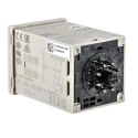 Omron DIN Rail, Panel Mount Timer Relay 2-Contact, DPDT Switch, 24 V AC/DC, 0.05 to 12 Min Time Range, OFF Delay H3CR