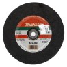 Makita Aluminium Oxide Abrasive Disc Cutting Disc, 300 mm Diameter, Coarse Grade P80 Grit, Black Finish P-24468