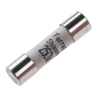 Mersen 5A Super Fast Acting Ceramic Cartridge Fuse 5 x 20 mm, 250V AC R084011 / MI5FA25V5