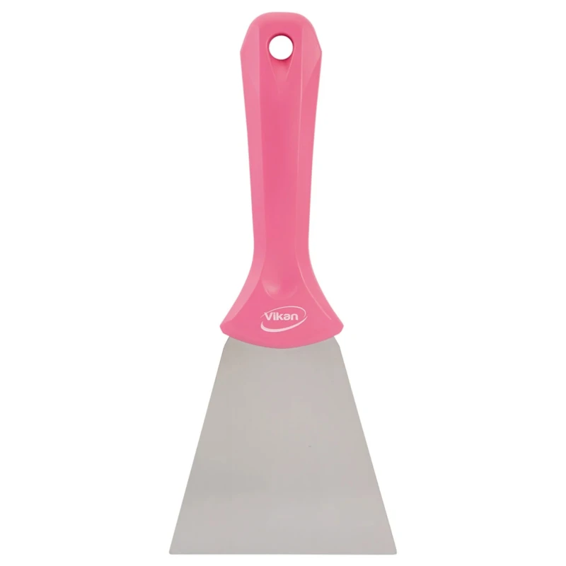 Vikan Stainless Steel Plastic Hand Scraper 235mm Length Food Safe Ergonomic Design 40091
