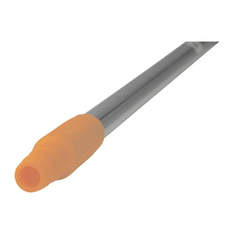 Vikan Orange Anodised Aluminium Polypropylene Mop Handle 1.46 m Euro Threaded 25mm Diameter 29597