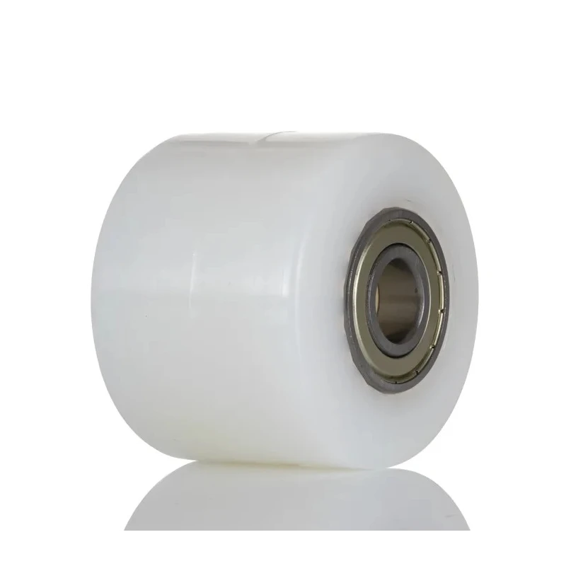 LAG White Polyamide Trolley Wheel 600 kg Load Capacity, 82mm Diameter, 60mm Width, Ball Bearing Hub 4385 CC