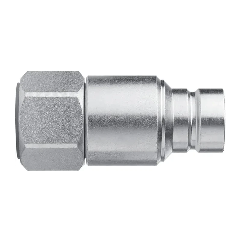 CEJN Steel Hydraulic Quick Connect Coupling Male G 1 in, Zinc Plated, Nitrile Rubber Seal, 400 bar C107656203