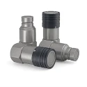 CEJN Steel Hydraulic Quick Connect Coupling Male G 1 in, Zinc Plated, Nitrile Rubber Seal, 400 bar C107656203