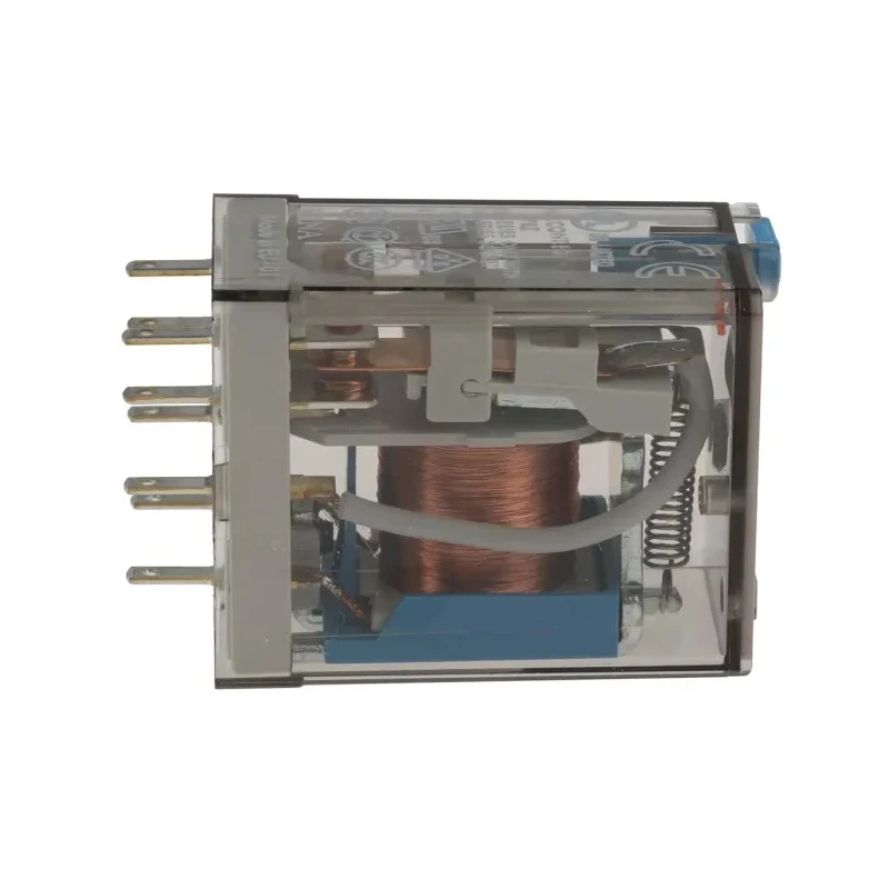 Finder PCB Power Relay 24V DC Coil 10A Switching Current DPDT 55.32.9.024.0040
