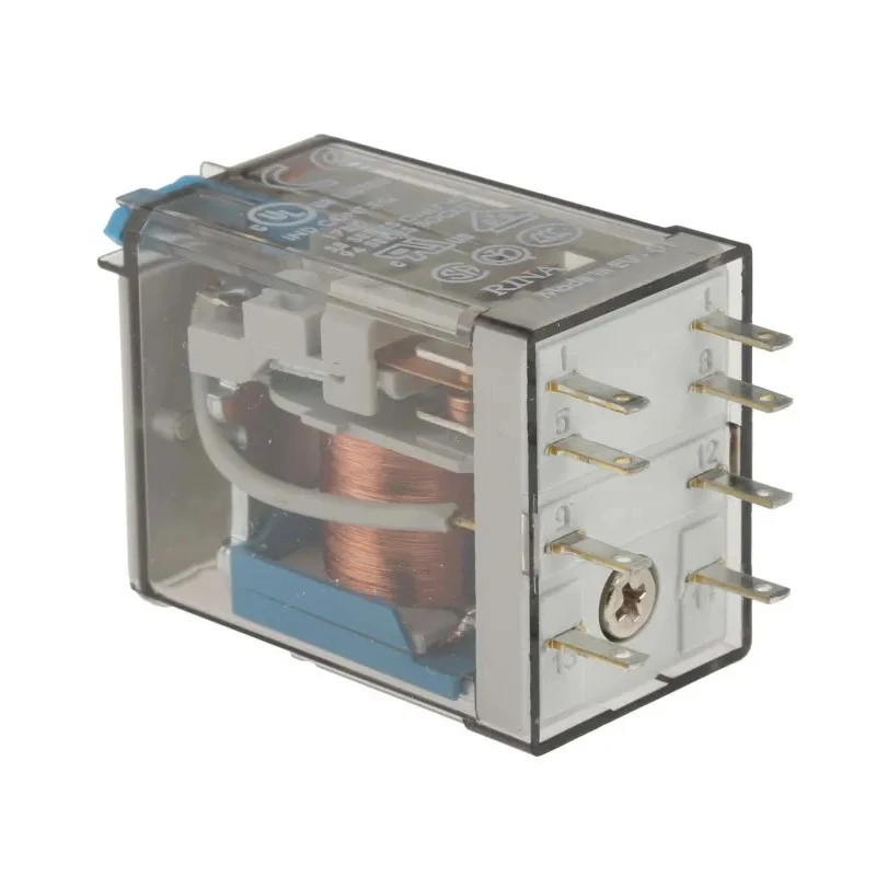 Finder PCB Power Relay 24V DC Coil 10A Switching Current DPDT 55.32.9.024.0040