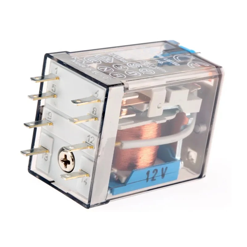Finder Power Relay 12V DC Coil 10A Switching Current DPDT 55.32.9.012.0040