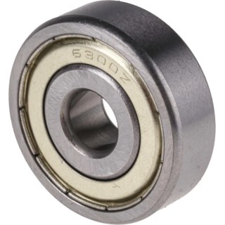 RS PRO Single Row Deep Groove Ball Bearing 10 mm ID, 35 mm OD, 11 mm Width, Shielded, C3 Clearance 6300-2Z/C3