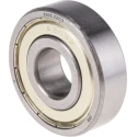 RS PRO Single Row Deep Groove Ball Bearing 17 mm ID, 47 mm OD, 14 mm Width, Shielded, C3 Internal Clearance 6303-2Z/C3
