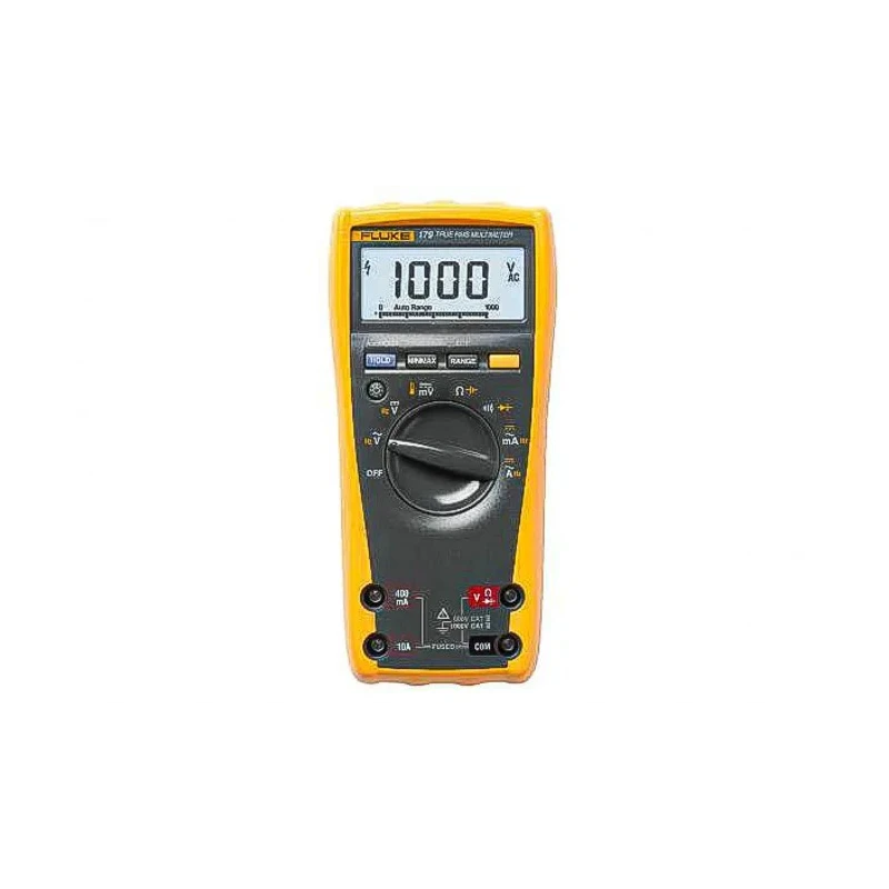 Fluke Professional True-RMS Handheld Digital Multimeter Kit 10 A, 1 kV, Accessory Set Included 179EGFID/TLK225-1