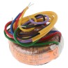 Nuvotem Talema 230 V ac 2 x 7 V ac Toroidal Transformer 1.6 VA Power 2 Outputs Model 60000