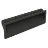 Pinet Matt Black Plastic Arch Shape Snap-in Flush Handle 30 mm Height, 36 mm Width, 140 mm Length 19-7-3826