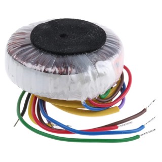 Nuvotem Talema Toroidal Transformer 230 V ac Primary, 2 x 9 V ac Secondary, 2 Outputs, 5 VA, 50/60 Hz, 180°C Max 60021