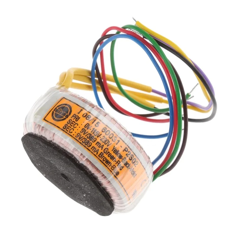 Nuvotem Talema Toroidal Transformer 230 V AC Primary, 2 x 9 V AC Secondary, 7 VA 2 Output 60031