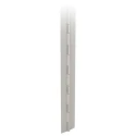 Pinet Raw Aluminium Piano Style Hinge with Knuckle Pin 2 m Length 60 mm Width 2 mm Thickness Model 41-1-3523