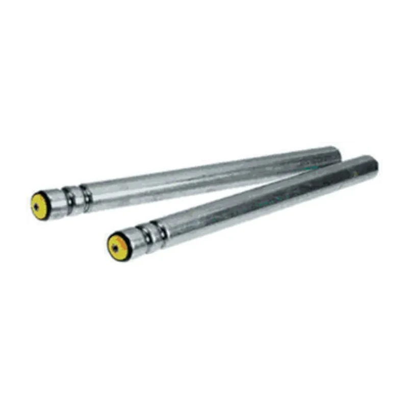 Interroll M8 Conveyor Roller Zinc Plated Tube 50 mm Diameter 600 mm Length M8 Threaded Spindle 17X3JAELAE