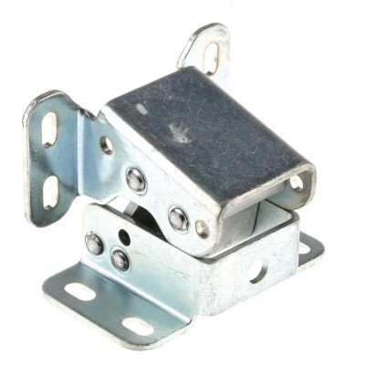 Pinet Zinc Plated Steel Concealed Hinge, Screw Fixing, 102 mm x 80.5 mm x 76 mm 70-1-3557