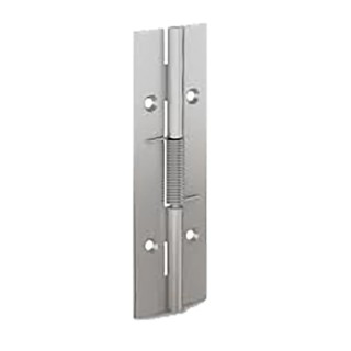 Pinet Raw Steel Spring Hinge with Spring Loaded Pin 120mm Length x 40mm Width x 1.5mm Thickness 71-1-3802