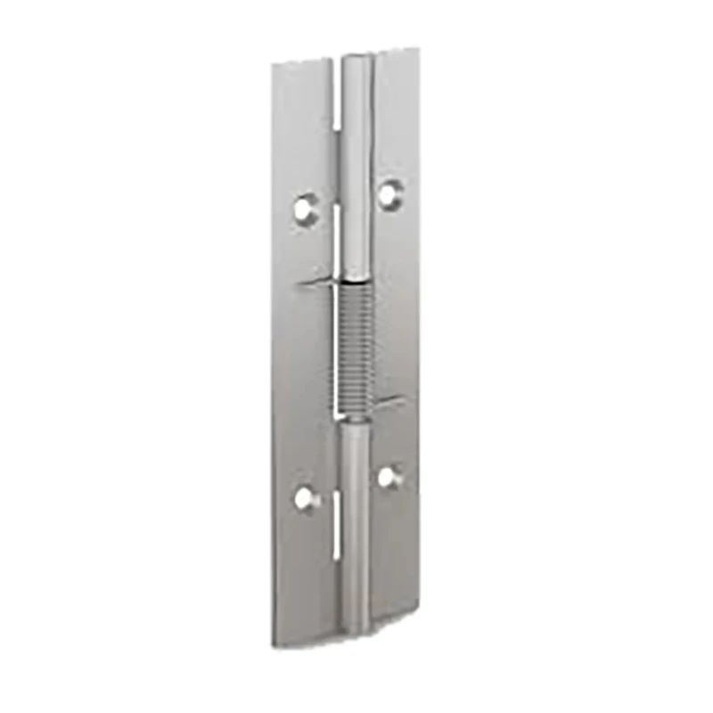 Pinet Raw Steel Spring Hinge with Spring Loaded Pin 120mm Length x 40mm Width x 1.5mm Thickness 71-1-3802