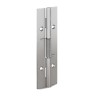 Pinet Raw Steel Spring Hinge with Spring Loaded Pin 120mm Length x 40mm Width x 1.5mm Thickness 71-1-3802