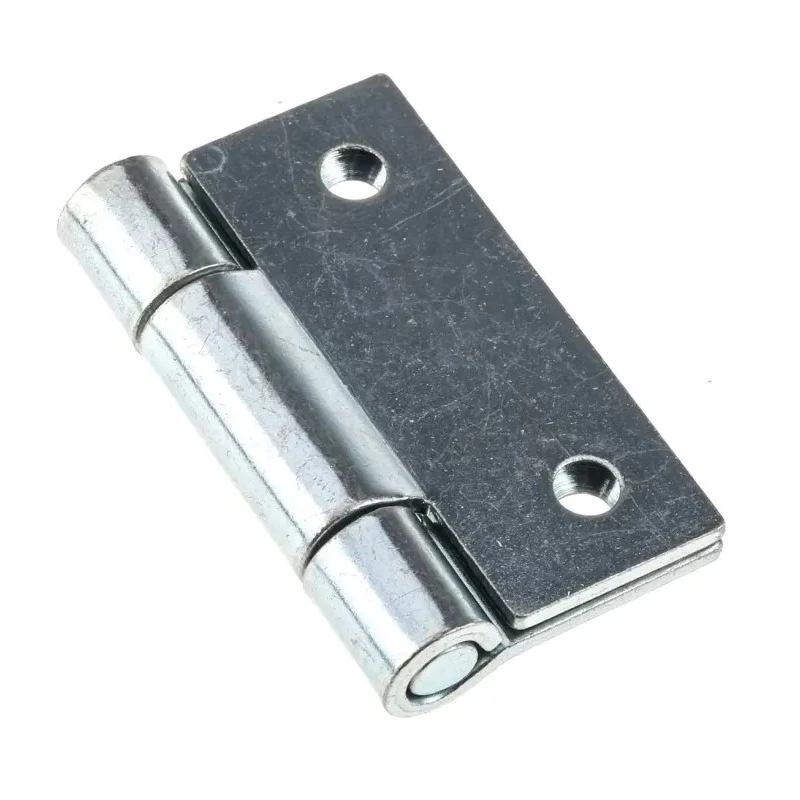 Pinet Zinc Plated Steel Butt Hinge with Removable Pin, Screw Fixing, 50 mm x 50 mm x 2 mm 50-7-3581